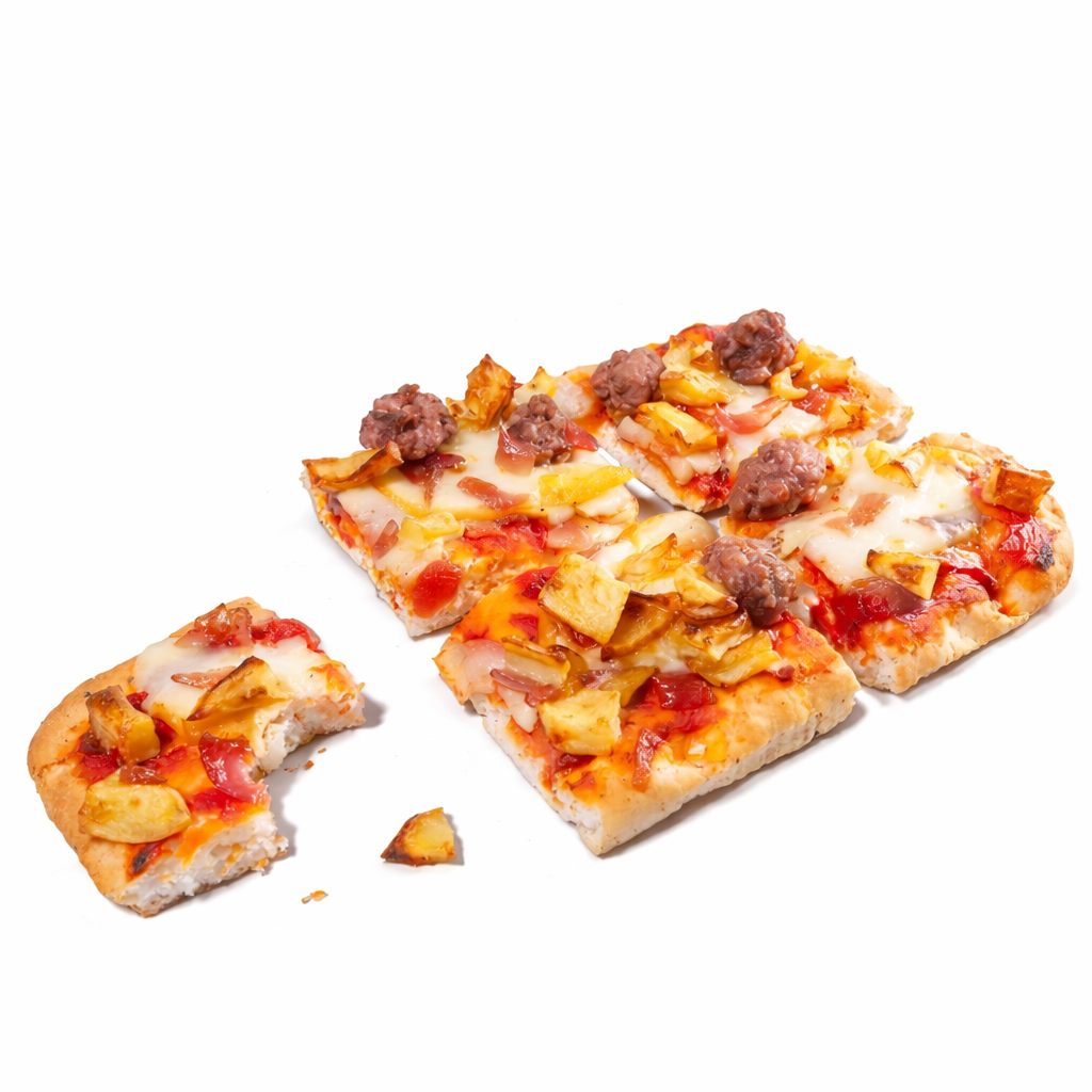 PIZZA IN TEGLIA GLUTEN FREE CONFEZIONE DA 8 PEZZI